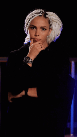Darisha maybe dont know no idea do not know GIF
