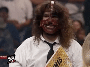 mick foley thumbs up GIF by WWE