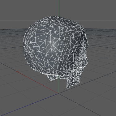 skull low poly GIF by gfaught