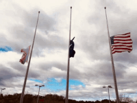 half staff flag GIF