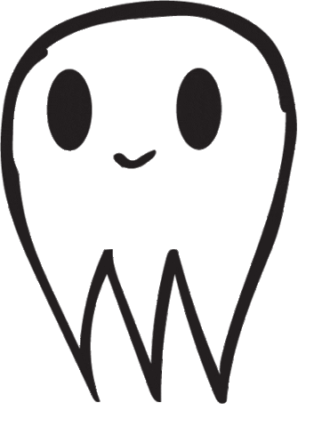 Ghost Sticker by Now Creative Group