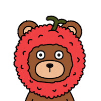 Surprise What Sticker by LYCHEE AND FRINEDS