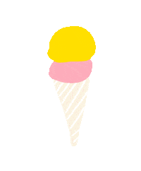 Neddiana yum ice cream dessert aiskrim Sticker