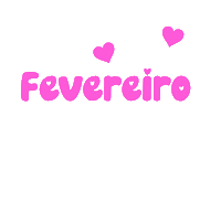 February Fevereiro Sticker