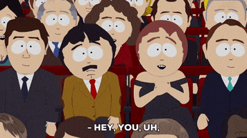 randy marsh talking GIF by South Park 