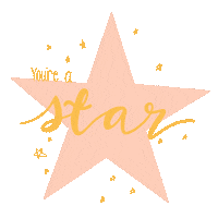 Pink Star Sticker