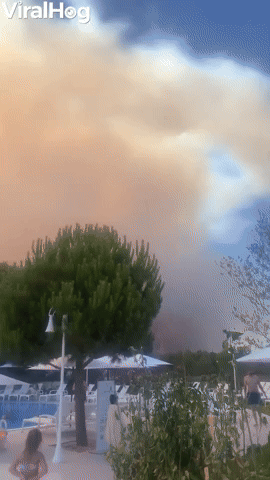 Fire in Croatia