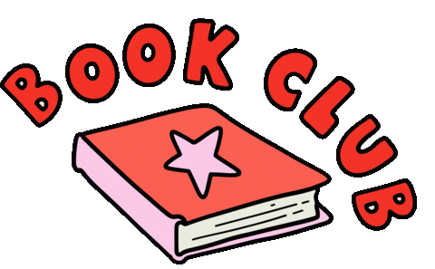 Book Club Sticker by Poppy Deyes