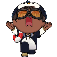 Sunglasses Singing Sticker