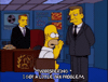 Snitching Season 9 GIF by The Simpsons