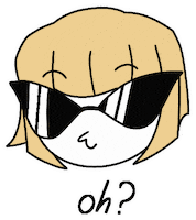 Eyebrow Raise Sticker by Cassato