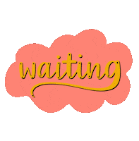 Bored Still Waiting Sticker