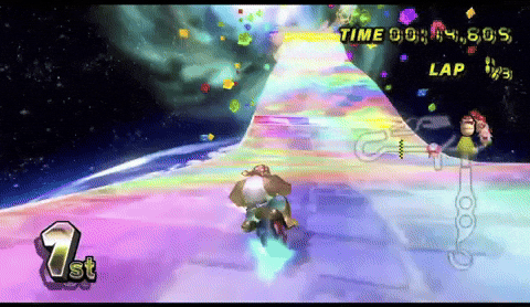 Super Mario Bike GIF