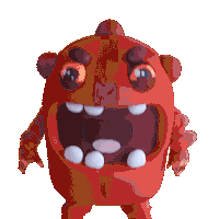 BoltBlasterGames game crazy run surprise Sticker