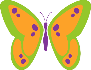 Butterfly Sticker by Huru International