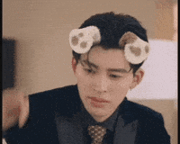 Dog Ears Smile GIF
