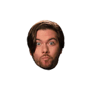 floating head austin shea Sticker by Originals