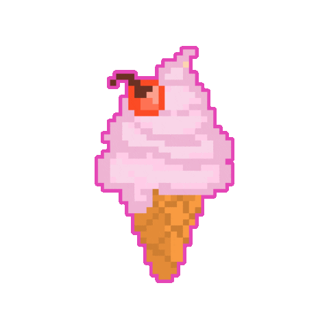 Pixel 8Bit Sticker