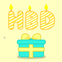Feliz Cumple Happy Birthday GIF by DINOSALLY