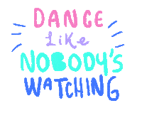 Just Do It Dancing Sticker by aranchamora