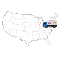 TravelCentersOfAmerica snacks road trip ta truck stop Sticker