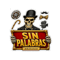 Skull Impresionado Sticker