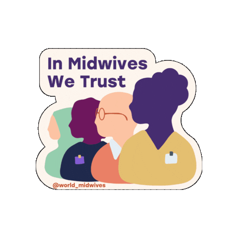 worldmidwives icm midwives Sticker