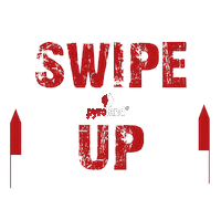 Hochwischen Swipe Up Sticker by Pyroland