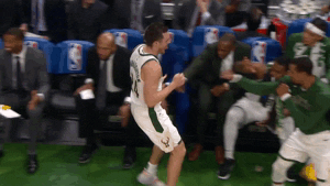 Celebrate Milwaukee Bucks GIF by NBA