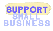Small Business Lettering Sticker
