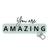 Mineralmakeup You Are Amazing Sticker by Make-Up Groothandel/Bellapierre