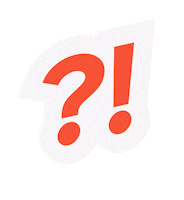 Rot Questionmark Sticker by zweikopf Agentur