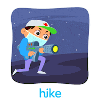 Stay Safe Work From Home Sticker by Hike Sticker Chat