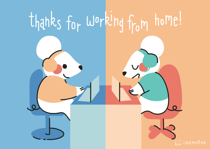 Thanks Working From Home GIF
