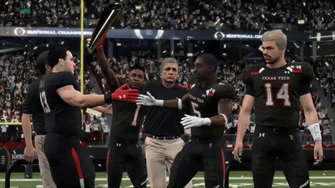 Video Game Easports GIF by Texas Tech Football