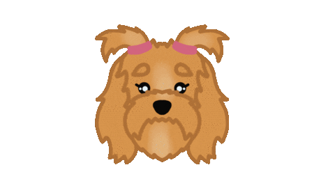 Cute Dog Sticker by zoopeez