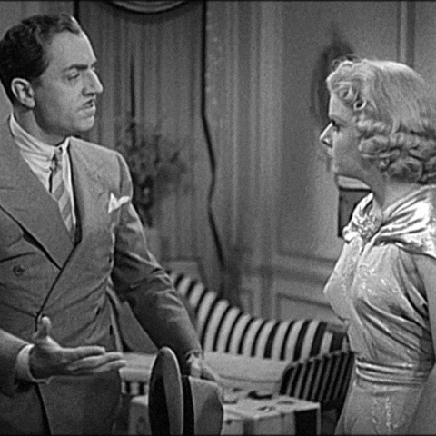 nessieellizabeth jean harlow william powell screwball libeled lady GIF