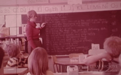 School Student GIF by Texas Archive of the Moving Image