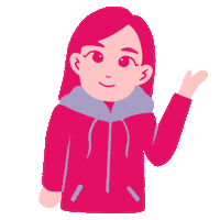Girl Shrug Sticker