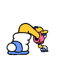 travelling step by step Sticker