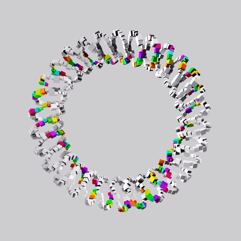 Loop Rainbow GIF by xponentialdesign