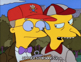 Talking Season 3 GIF by The Simpsons