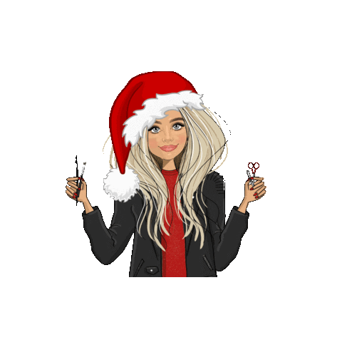 Merry Christmas Sticker by Manon - De La Rouge