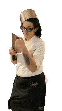 Chef Wow Sticker by Carlo Piccinno