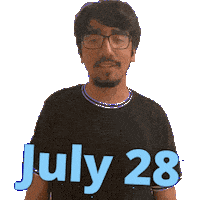 July 28 Sticker