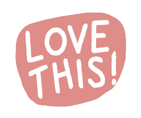 Pink Love This Sticker by By Sauts // Alex Sautter (formerly Pretty Whiskey)