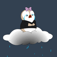 Sad Oh No GIF by Pudgy Penguins