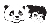 Panda Smile Sticker by The Bam&Boo