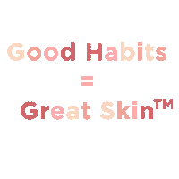 Skin Habits Sticker by Fitglow Beauty