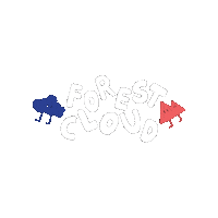 ForestCloudBev cafe forestcloud Sticker